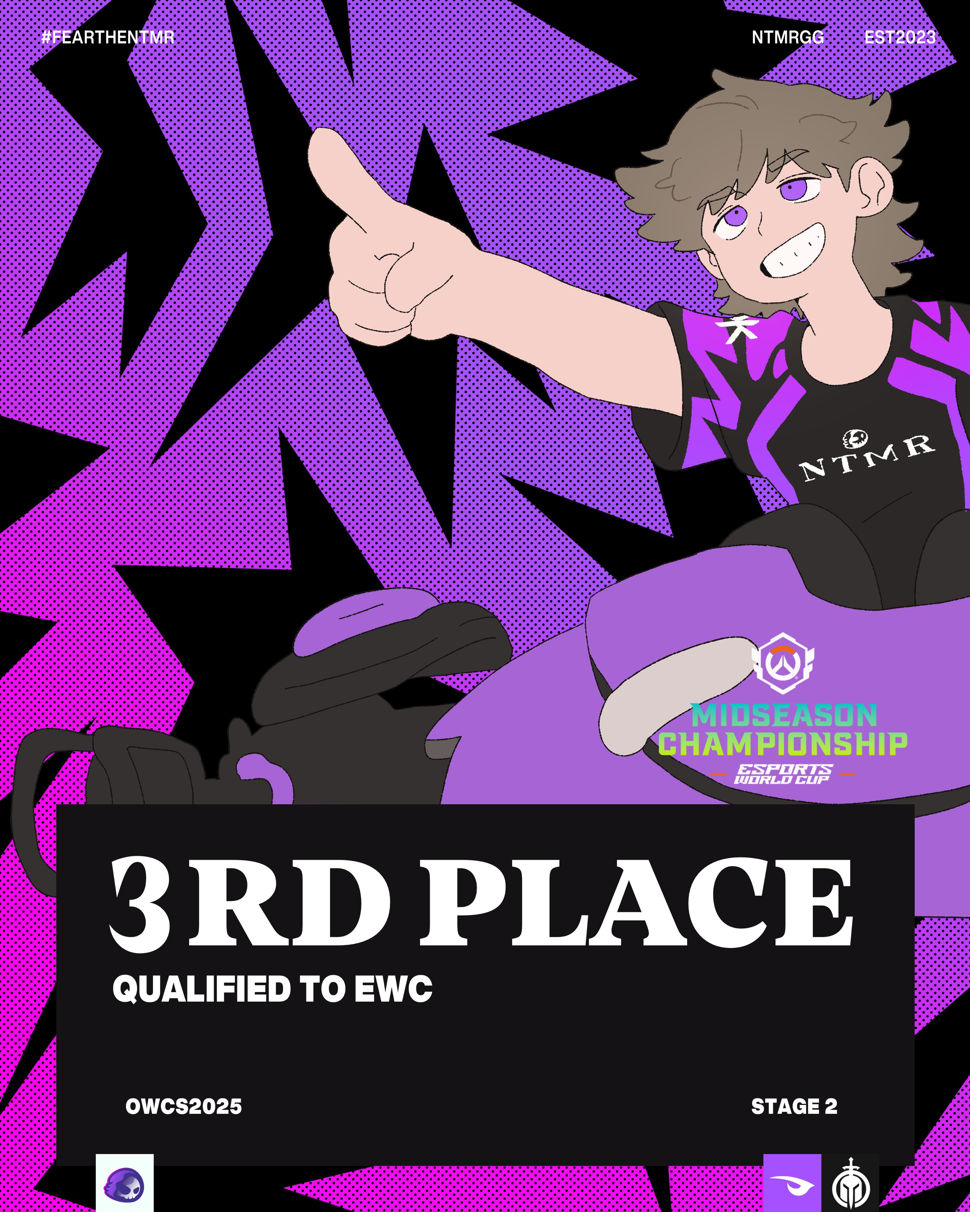 OWCS S2 2025 - NTMR OW - 3rd Place & Qualified to EWC